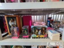 (17) Barbie Dolls, Trading Cards, and Accessories