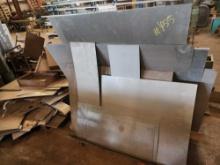 Metal sheets, Metal Scraps, Metal Welded Boxes