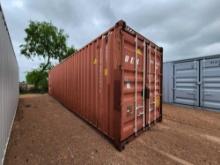 40ft Red Shipping Container