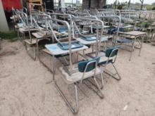 (2) Rows of Student Combo Desks