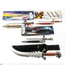 4 Fantasy Swords/Daggers