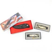 3 Smith & Wesson Collector Knives