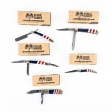 5 American Flag Pocket Knives