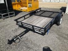 (1338)2024 CARRY-ON 5 X 8 UTILITY TRAILER