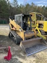 CAT 257 TRACK SKID STEER