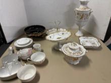 Lenwile China Five Piece Set China Plates