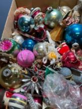 vintage Christmas ornaments