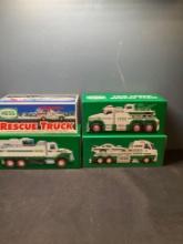 Hess trucks new in boxes