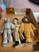 Dorothy?s friends Wizard of Oz dolls by Seymour Mann