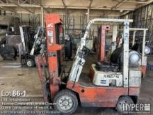 Nissan Datson 2200lb. LP forklift