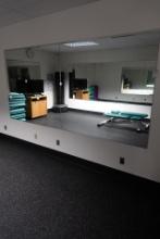 ALL MIRRORS IN WORKOUT CENTER