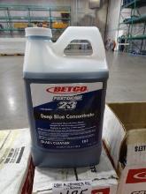 BETCO FAST DRAW 23 DEEP BLUE CONCENTRATE GLASS CLEANER (X3)