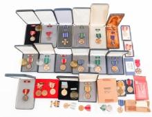 WWII - COLD WAR US VICTORY & SERVICE MEDALS