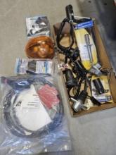 LOT - ASSTD VEHICLE END CONNECTORS, 7 BLADE TO ROUND, ETC