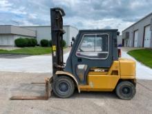 Caterpillar 8,000-LB. Capacity Forklift, Model GP40K, S/N AT29B00605, Gasoline, Solid Pneumatic