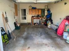 Garage Contents Lot, Pressure Washer, Ladder and more