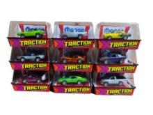 Group of Nine Traction Slot Cars