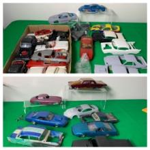 Large Group of Slot Car Bodies and Cars