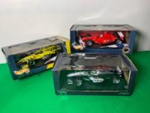 Group of Three Larger Hot Wheels Die Cast Model Cars