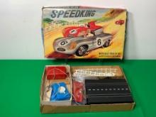 Vintage Speedking Motor Rally Track Set No. 1 Slot Car Racing Kit