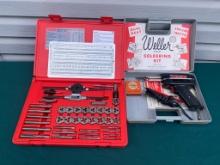 Magna Tap and Die Set and Weller Soldering Kit