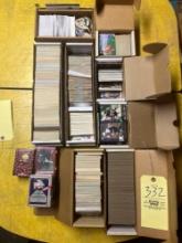 10 boxs of NFL trading cards