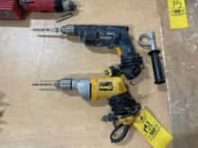 Dewalt and Bosh Cord Drills - Porter Cable Drill