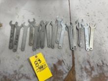 Assorted Wrenches for Router Head