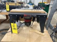 Craftsman Router and Table w/ Cabinet