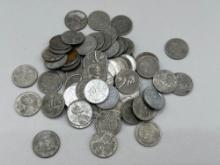 67 Lincoln Head Steel Cents