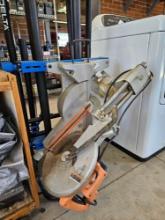 Chicago power mitre saw with jobsite stand