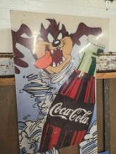 Tasmanian Devil Coca Cola Vending Machine Front