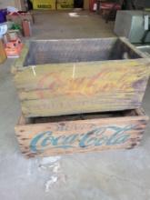 Antique Coca Cola trays, Buvez and Alliance Ohio