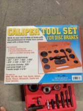 Caliper tool set, pully remover and spindle nut wrench