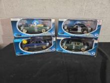 4 Mira by Solido 1/18 Scale Diecast Cars