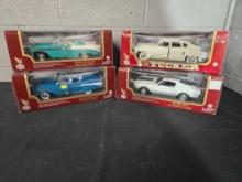 4 Road Legends 1/18 Scale Diecast Cars