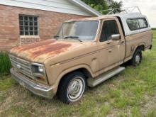 1984 Ford F-150 Truck - manual trans. - 2x4 - ran when parked approx 5yrs ago