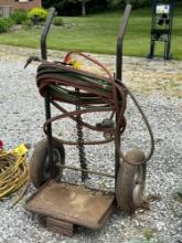 acetylene cart and torches