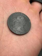 Large Cent looks like 1800 over 79
