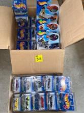 (15) hot wheels including 3 character 2 packs