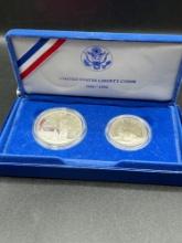 1986 proof Liberty dollar set