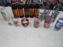MCM Drinking Glasses, Nuditys, Canton South, Travel, DQ,