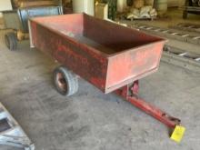 dump bed garden trailer