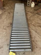 (2) 10ft conveyor rollers,