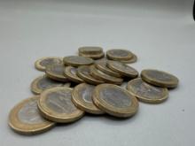 20 1 Euro Coins