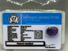 Certified Natural Amethyst 13.250 CTS