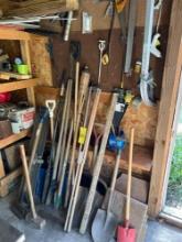 Shovels, Posthole Digger, Tools
