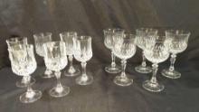 Decorative Drinking glasses & Stemware lot