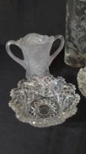 Beautiful Lot of Crystal and Glass Vases and Bowls