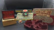 Unique Artie Tin Dependable Toy Typewriter Colliers Bank lot